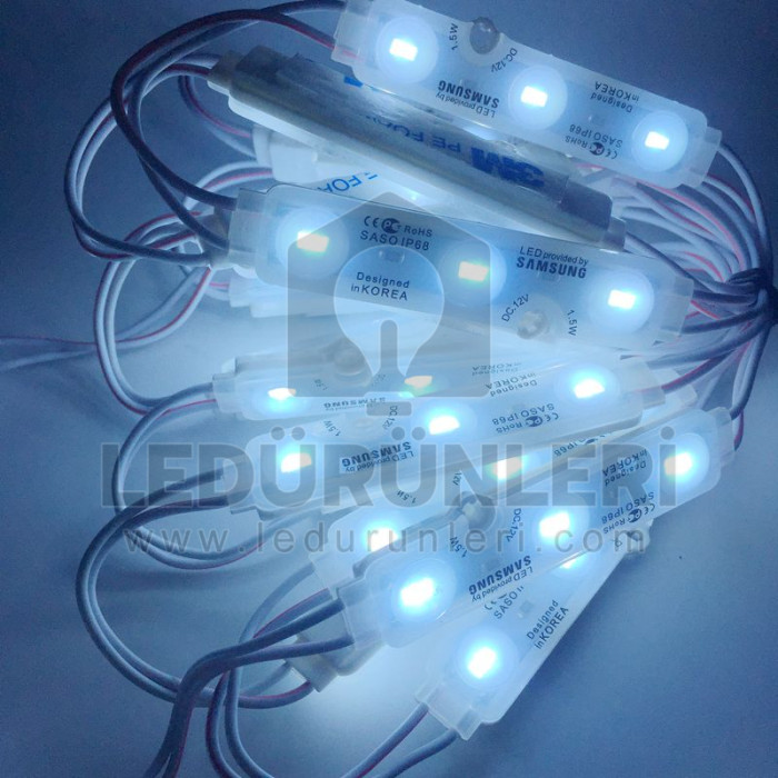 LEDLEN 12V 3lü Modül Led (25 Adet)