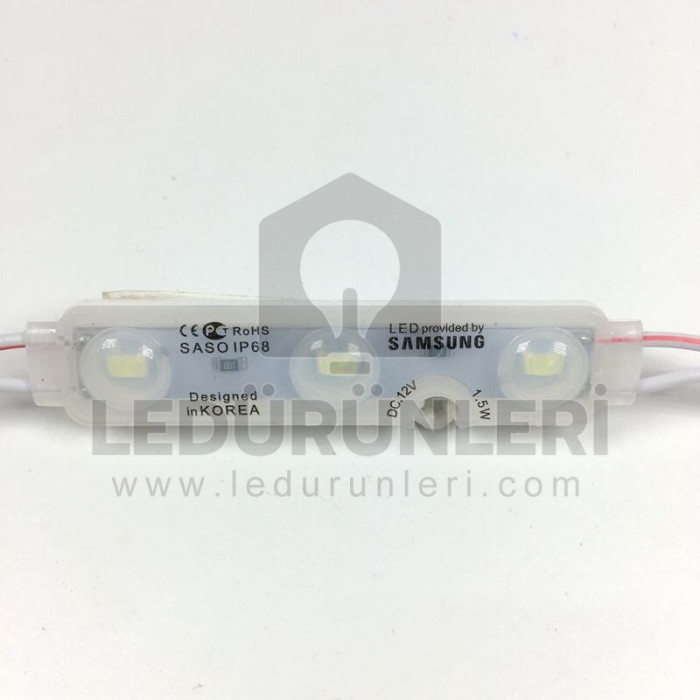 LEDLEN 12V 3lü Modül Led (25 Adet)
