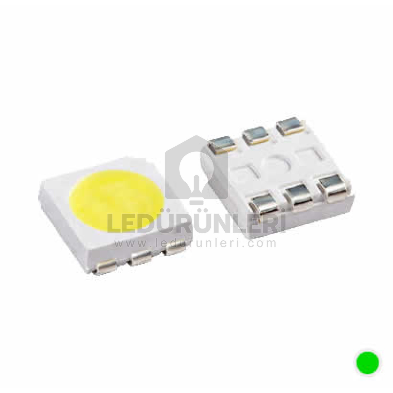 Hangova 2835 Smd Led 3Volt 60mA Yeşil (44.000 Adet)