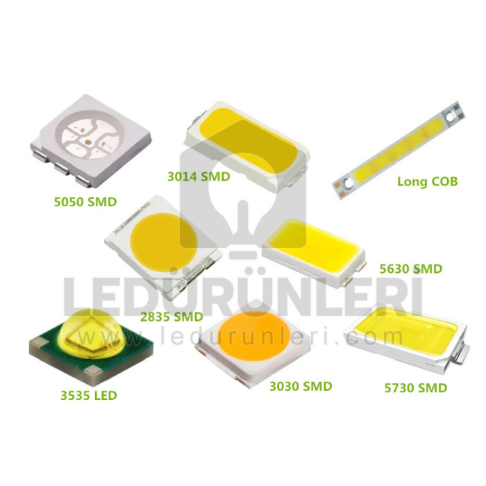 Hangova 2835 Smd Led 3Volt 60mA Mavi (51.000 Adet)