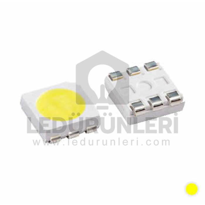 2835 Smd Led 3Volt 60mA Sarı (Amber) (51.000 Adet) - LED.00733