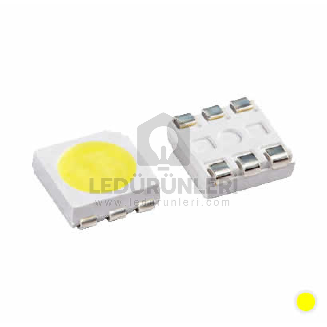 Hangova 2835 Smd Led 3Volt 60mA Sarı (Amber) (51.000 Adet)