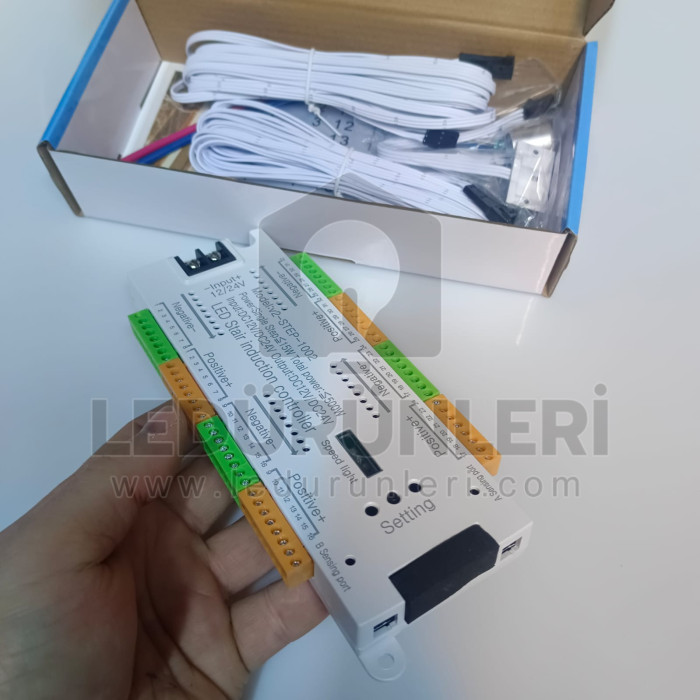 Sensörlü Merdiven Basamak Aydınlama Kiti - LED.00740