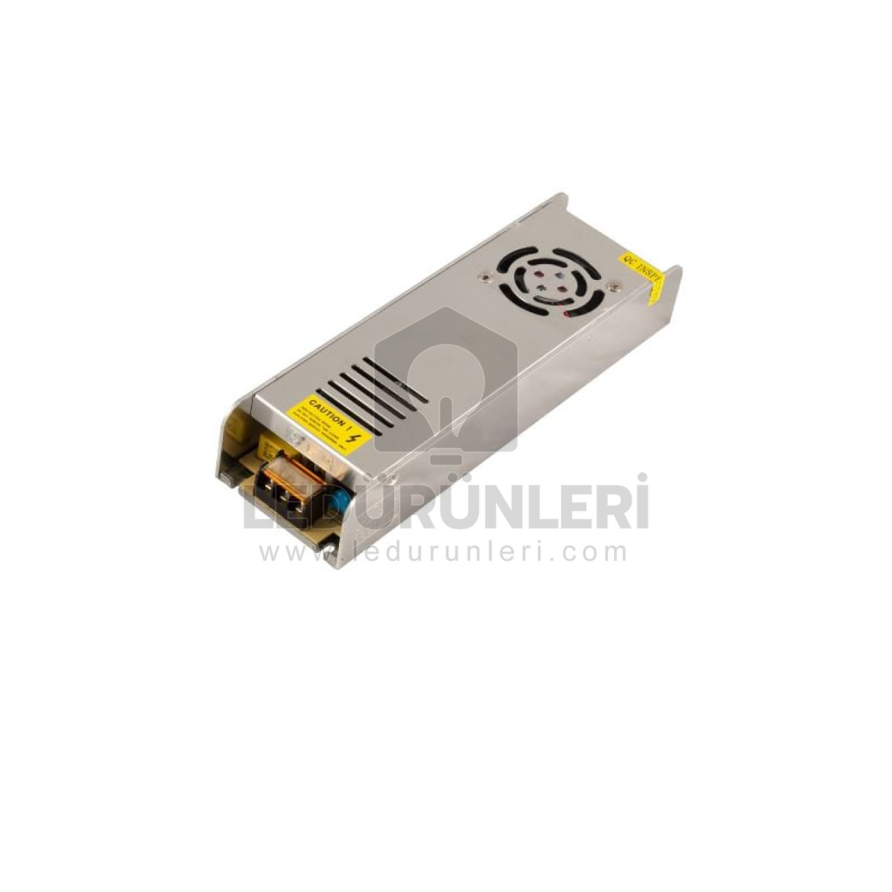 Hightek 5V. 60A. 300W. İç Mekan Slim İnce Metal Kasa Led Trafosu Adaptör