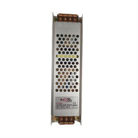 12V. 16,5A. 200W. Metal Ultra Slim Kasa Led Trafosu Adaptör