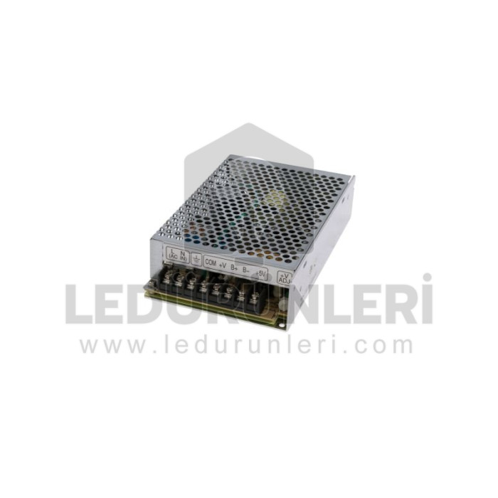 12V. 10A. 120W. Metal Kalın Kasa Led Trafosu Adaptör - LED.00767