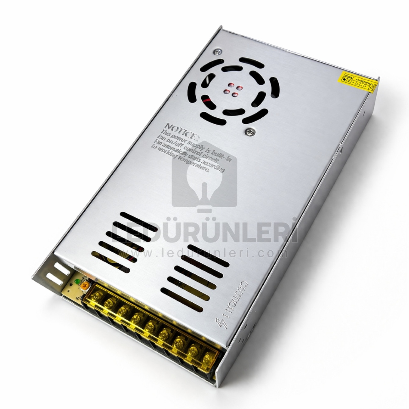 Hightek 24V. 15A. 360W. Kalın Metal Kasa Led Trafosu Adaptör