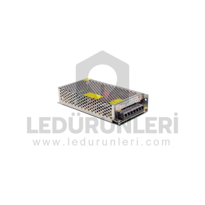 24V. 5A. 120W. Kalın Metal Kasa Led Trafosu Adaptör - LED.00784