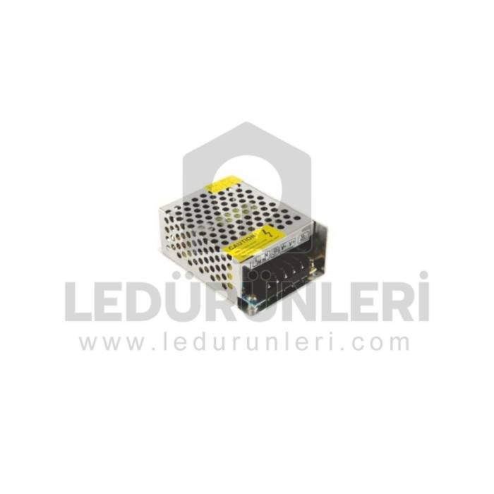 24V. 3A. 72W. Kalın Metal Kasa Led Trafosu Adaptör - LED.00785