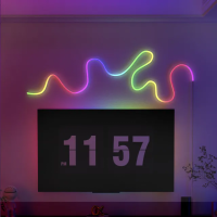 12V 6X12mm Animasyonlu Adreslenebilir RGB Pixel Neon Led (5 Metre)