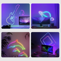 12V 6X12mm Animasyonlu Adreslenebilir RGB Pixel Neon Led (5 Metre)