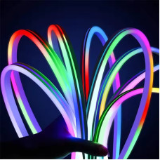 12V 6x12mm Animasyonlu Adreslenebilir RGB Pixel Neon LED
