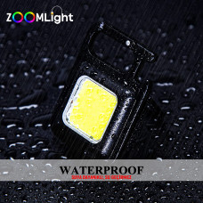 Cob Ledli Çok Amaçlı Cep / Şarjlı Yüksek Işıklı El Feneri