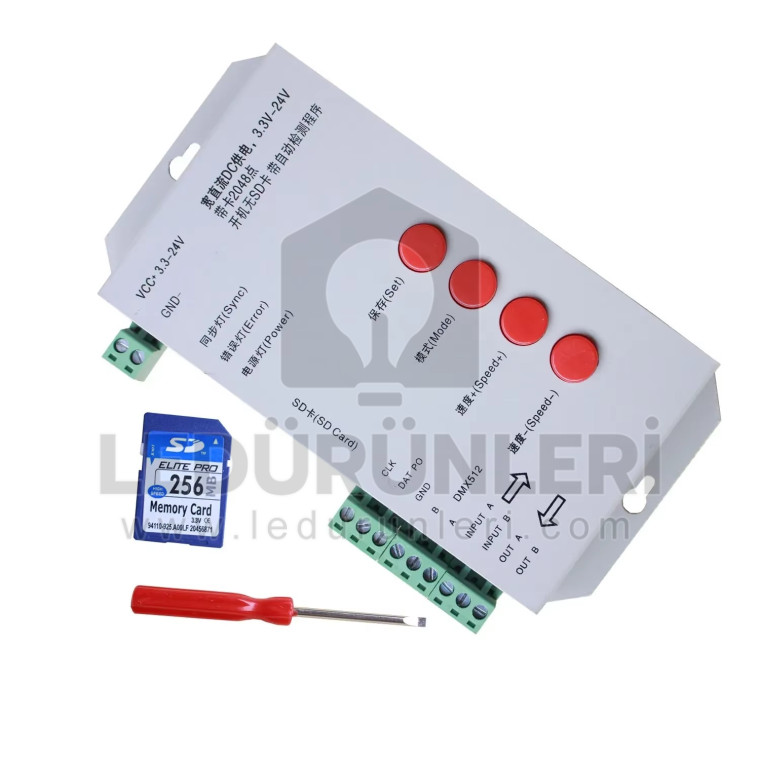 K1000S - T1000S Programlanabilir Pixel Led Kontrol Cihazı