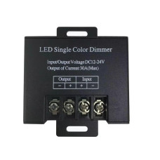12V-24V 30A RF Kumandalı Tek Renk Şerit LED Dimmer | Parlaklık Ayarlı Kontrol Cihazı