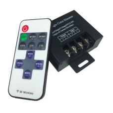 12V-24V 30A RF Kumandalı Tek Renk Şerit LED Dimmer | Parlaklık Ayarlı Kontrol Cihazı