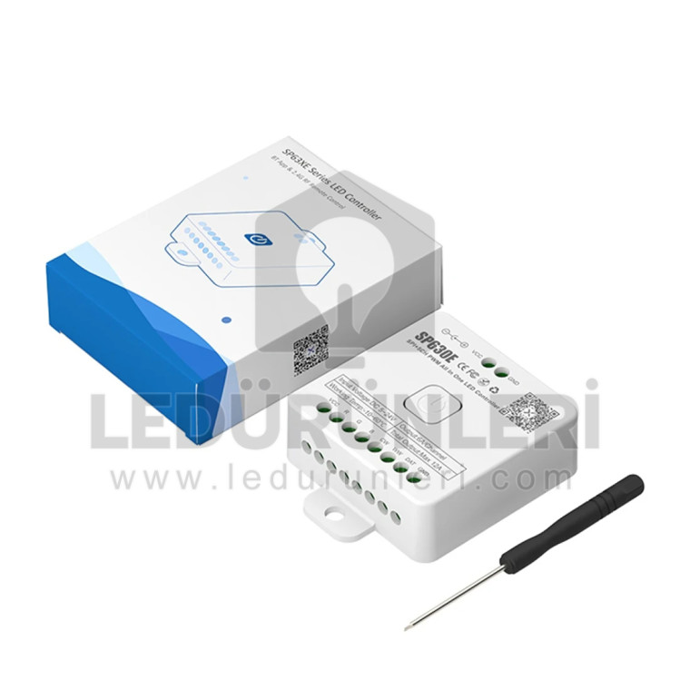 SP630E RGB/W/WW/CW/CCT 5Ch Led Kontrol Cihazı App Kontrollü