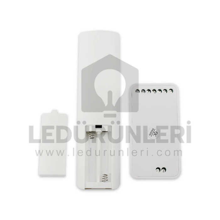 5 kanal RF2.4G Dokunmatik RGB, CCT,RGBW LED Kontrol Cihazı 12-24v 20a - LED.00814