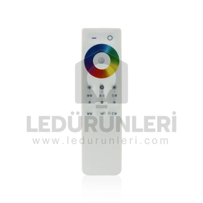 5 kanal RF2.4G Dokunmatik RGB, CCT,RGBW LED Kontrol Cihazı 12-24v 20a - LED.00814