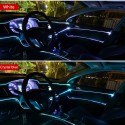 Oto Araç içi Neon İp Led | 12 Volt 3 Metre Torpido Ledi - LED154326