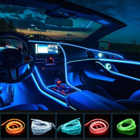 Oto Araç içi Neon İp Led | 12 Volt 3 Metre Torpido Ledi