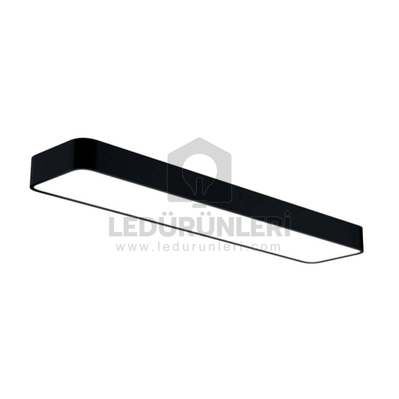 LEDLEN 250Cm Sıva Üstü Ovalıum Linear Led Aydınlatma