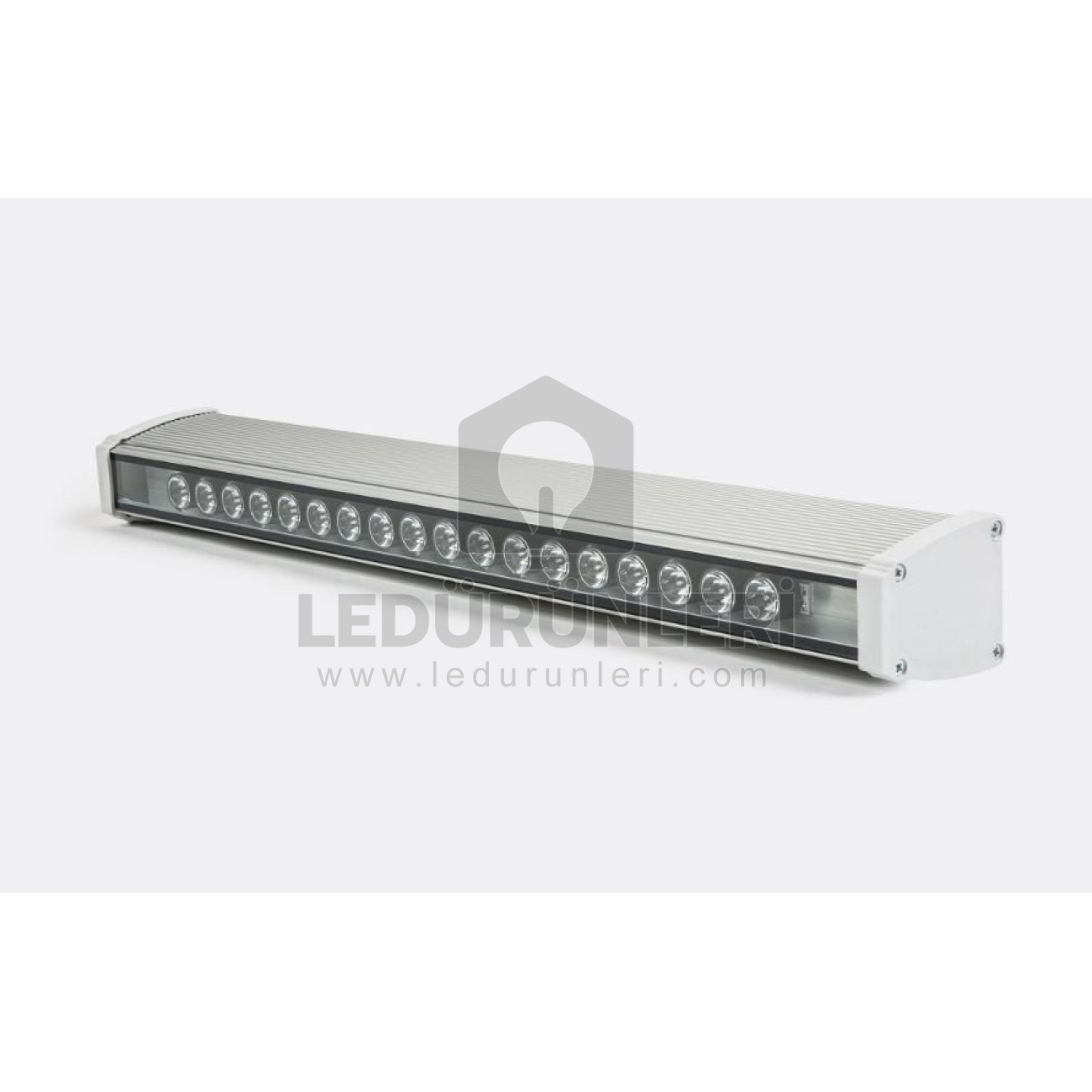 LEDLEN Wallwasher Bina Duvar Led Aydınlatma 120 Cm 45 Watt Sarı