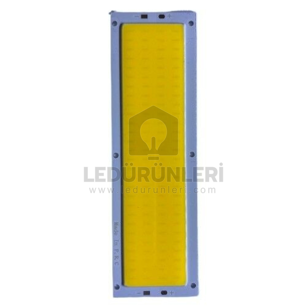 LEDLEN 12V Cob Led 20W GünIşığı Dikdörtgen Cob Led