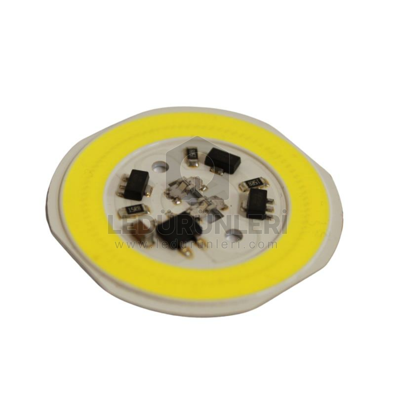 LEDLEN 220 Volt 10 Watt Cob Led Gün Işığı 3000 Kelvin