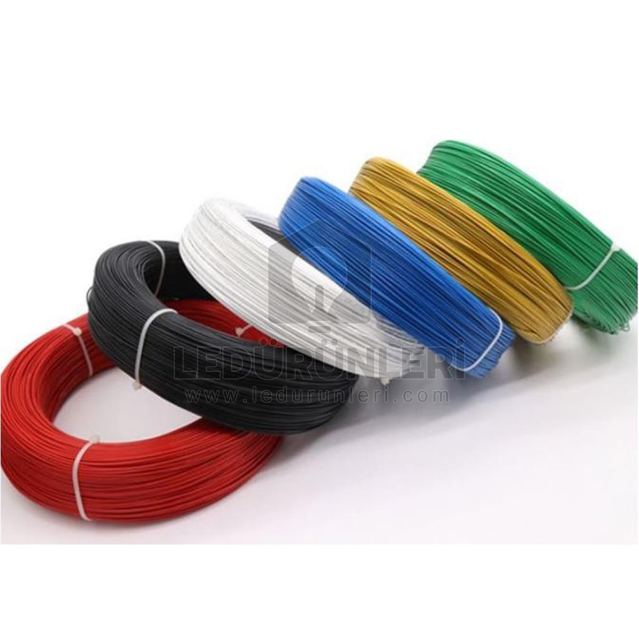 Genel 1X0.50mm2 Nyaf 20 Awg Yumuşak Pvc Elektronik Montaj Kablo 100mt