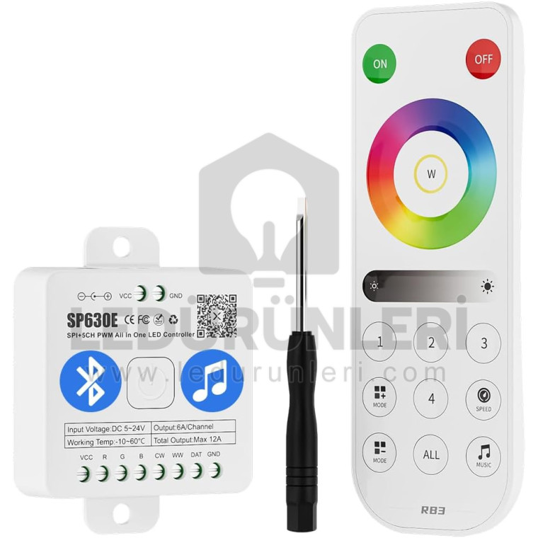 SP630E Bluetooth + RB3 Dokunmatik Konrol Kumandası ile birlikte SET
