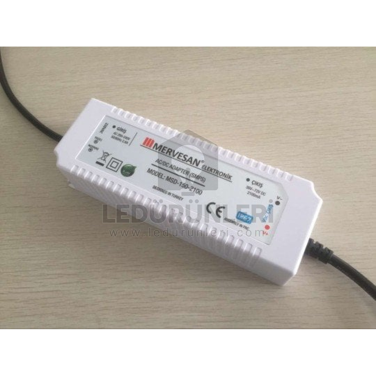 Mervesan 36-72V 2100mA 150W IP 67 Led Sürücü