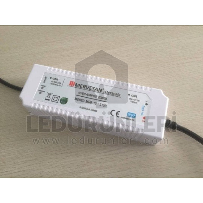 Mervesan 18-36V 4200mA 150W IP 67 Led Sürücü