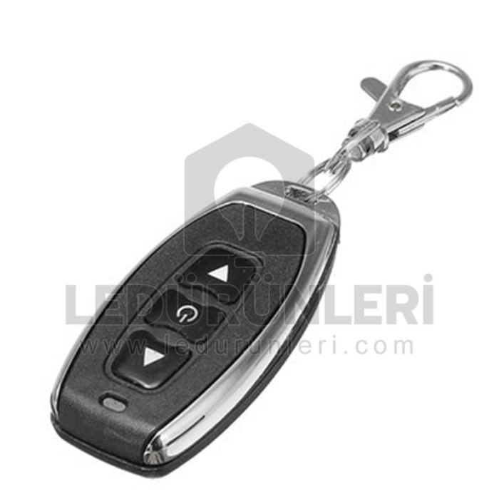 DC12V-24V 30Amper 3 Tuşlu RF Uzaktan Kumandalı Led Dimmer Cihazı - LED.01085