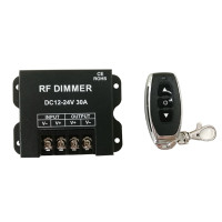 DC12V-24V 30Amper 3 Tuşlu RF Uzaktan Kumandalı Led Dimmer Cihazı