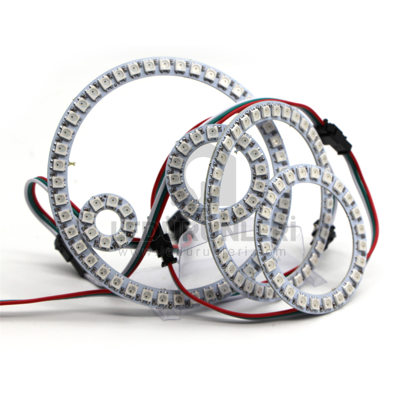 Hangova ARGB 5v WS2812B Yuvarlak Halka PCB Led Matrix Pixel