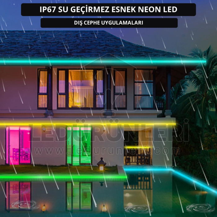 24v. Adreslenebilir Pixel Neon Led (5 Metre) - LED.01103