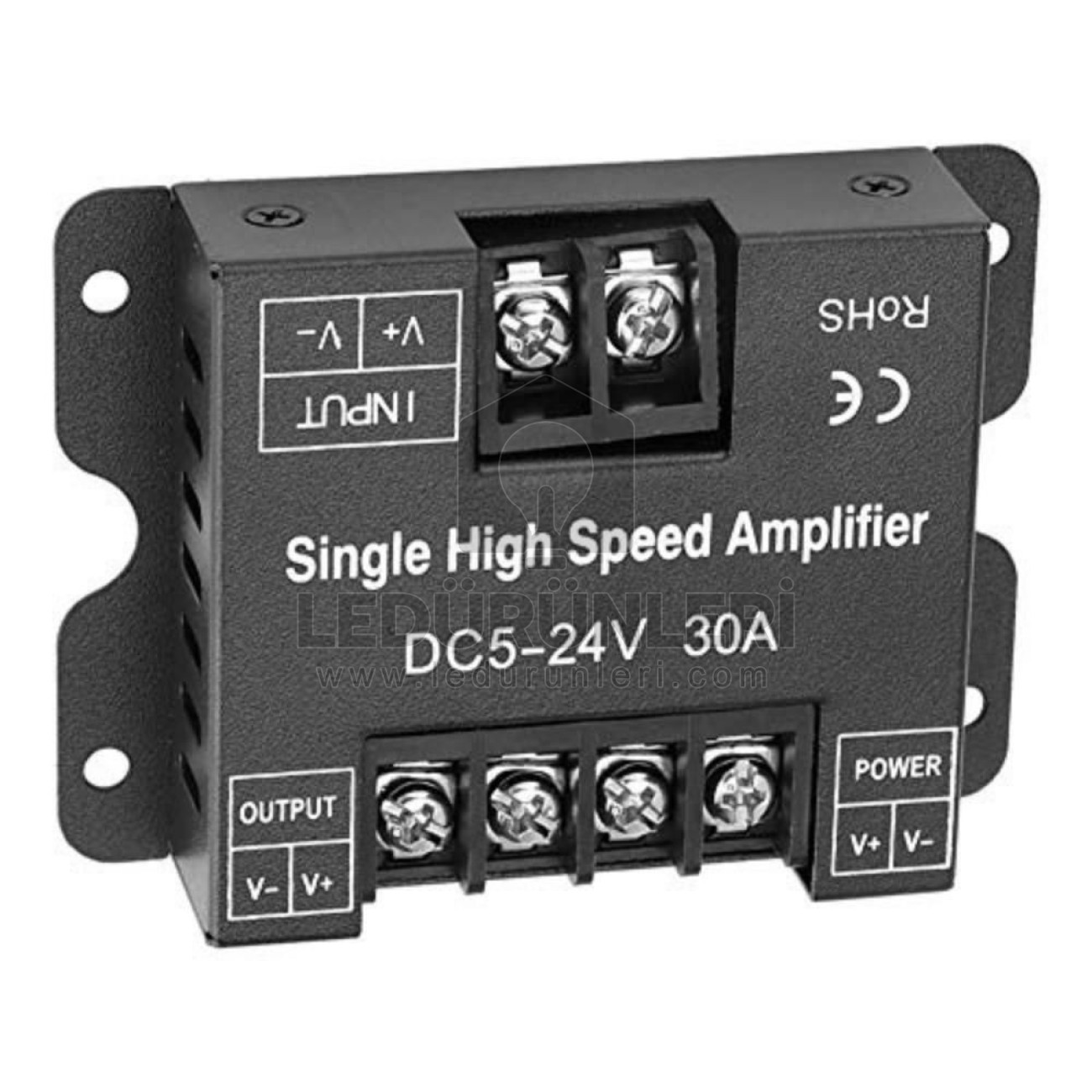 LightGo Tek Renk Led Amplifier 5-24V 30A / Tekrarlayıcı - Sinyal Yükseltici