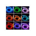 LightGo Araç İçi Atmosfer Ambiyans LED Neon Ip LED Rgb App Kontrollü 5 Parça 6 Metre