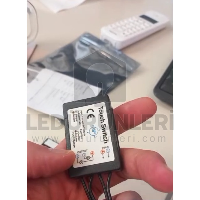 LightGo Ayna Arkası Işıklı Dokunmatik Led Sensör On/Off (Aç-Kapa)