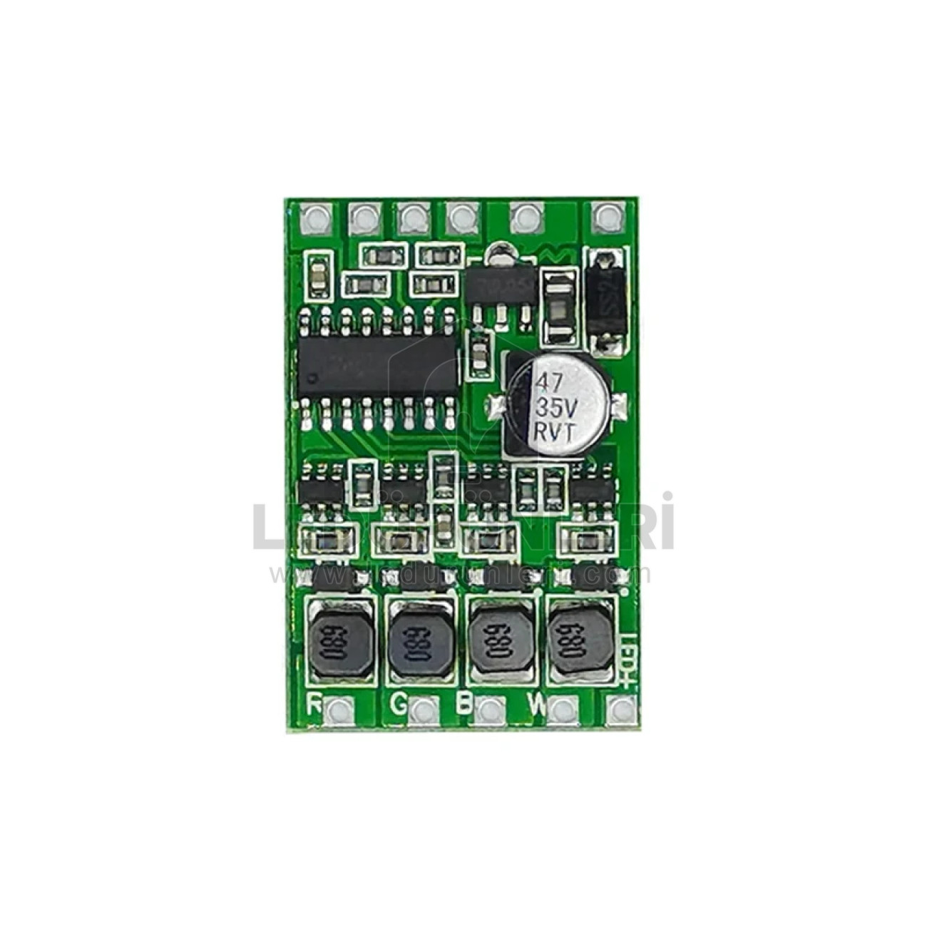 Genel 4 kanal * 300mA DMX512 sabit akım sürücü güç kaynağı RGBW renkli dekoder 4W-24W 12-24V