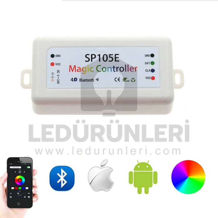LightGo SP105E Bluetooth Magic Pixel Led Kontrol Cihazı
