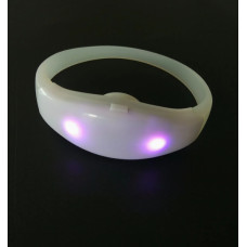 RGB Led Işıklı Parti Bilekliği (Müziğe ve Sese Duyarlı)