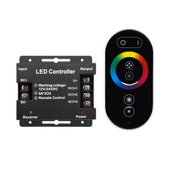 Dokunmatik RGB Şerit Led Kumandası 18A. 12v-24v