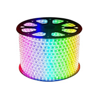 220 Volt RGB (Çok Renkli) Su Geçirmez Hortum Şerit Led