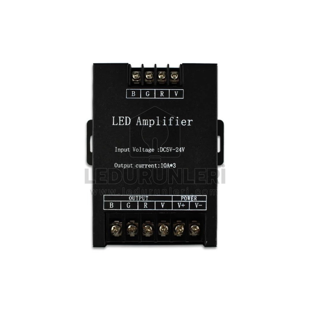 LightGo 36A RGB Amplifikatör 5V 12V 24V, 3 Kanal Led Sinyal Güçlendirici
