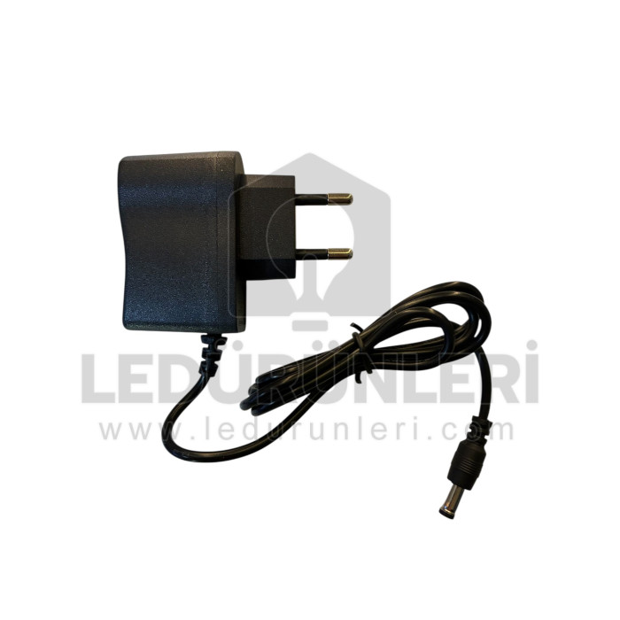 12V 1A Priz Tipi Adaptör (12W) – LED & Modem Uyumlu - LED.01277