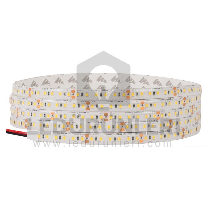 Samsung 24v. 120Led/1mt. IP65 Dış Mekan Silikonlu Şerit Led