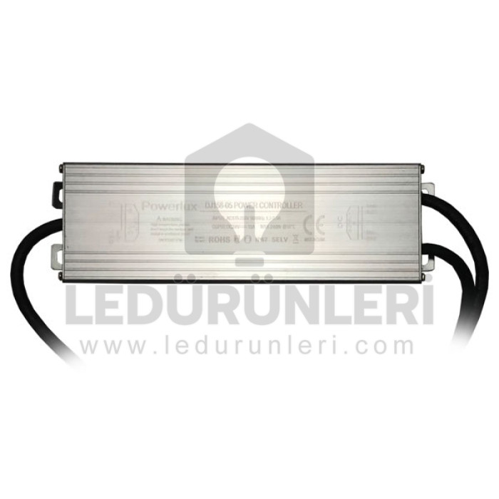 24V. 10A. 240 Watt Dış Mekan IP67 Led Adaptör - LED.01299