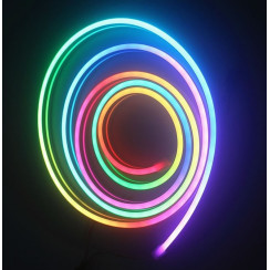 12v. RGB Neon Led 10x20mm (50 Metrelik)